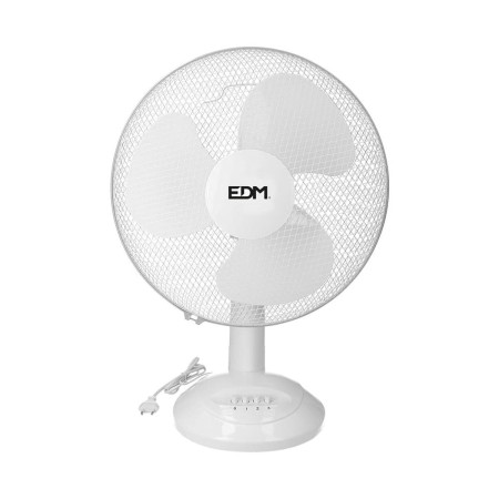 Ventilador de Sobremesa EDM Blanco 35 W