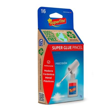 Adhesivo Instantáneo Supertite 2416 Pincel (7 g)