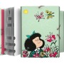 Classeur Grafoplas Mafalda Spring Multicouleur 12 Séparateurs