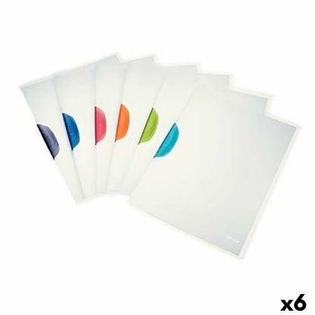 Carpeta Leitz Colorclip Magic A4 (22,2 x 31 x 5 mm) (6 Unidades)