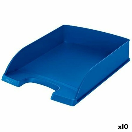 Jeu de plateaux d'organisation Leitz Plus Standard Bleu polystyrène 10 Unités (25,5 x 7 x 35,7 cm)