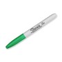 Rotulador permanente Sharpie Fine Point Verde 0,9 mm (12 Unidades)