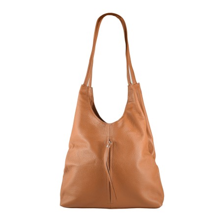 Bolso Mujer Isabella Rhea SS22-IR-1523-COGNAC Marrón (45 x 30 x 7 cm)