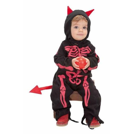 Déguisement pour Bébés Squelette combinaison 0-12 Mois Diablo