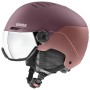 Casque de ski Uvex wanted visor 54-58 cm Rose (Reconditionné A)