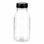 Bouteille Transparent Noir Plastique (500 ml) (6,5 x 19 x 6,5 cm) (20 Unités)