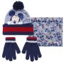 Bonnet, Gants et Echarpe Mickey Mouse Gris