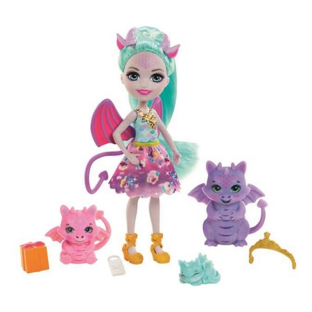 Muñeca Enchantimals Royal Dragon Family