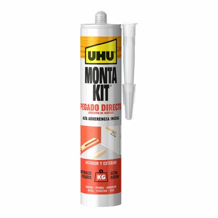 Sellador/Adhesivo UHU 6310642 Montakit Profesional Blanco 380 g