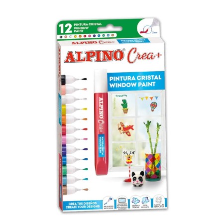 Pintura Alpino Crea + Cristal Multicolor