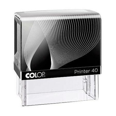 Sello Colop Printer 40 Negro 23 x 59 mm