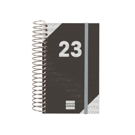 Agenda Finocam 2023 Noir (7,9 x 12,7 cm)