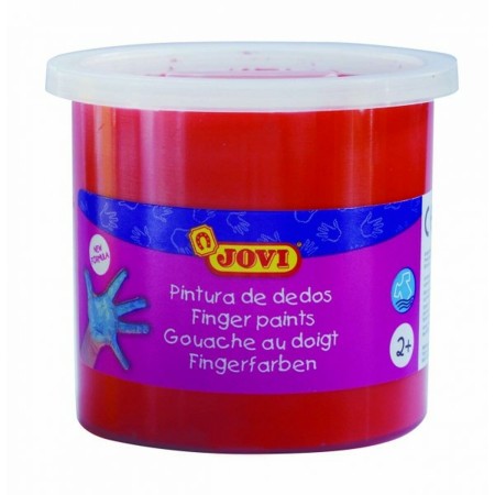peinture pour doigts Jovi 5 Unités 125 ml Rouge