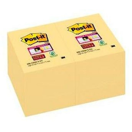 Notas Adhesivas Post-it Canary 51 x 76 cm Amarillo 12 Unidades