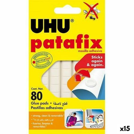 mastic UHU 80 Pièces (15 Unités)