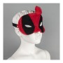 Masque Deadpool Rouge (20 x 10 x 1 cm)