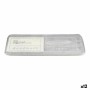 Tapis de bain Beauty Products Gris Blanc (40 x 1,5 x 60 cm) (12 Unités)