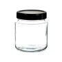 Boîte Noir Transparent verre (1 L) (12 Unités)