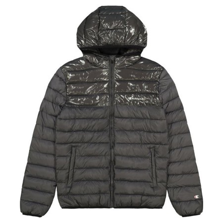 Veste Coupe-Vent Champion Hooded Gris Gris clair