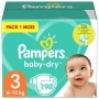 Couches jetables Pampers Baby Dry 3 (198 Unités)