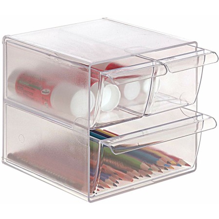 Organisateur polyvalent Archivo 2000 Translucide (19 x 15 x 15 cm)