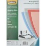 Couvertures de reliure Fellowes 100 Unités Transparent PVC A4