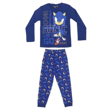 Pyjama Enfant Sonic Bleu