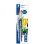 Pinceaux Staedtler 3 Pièces Bois Fibre synthétique