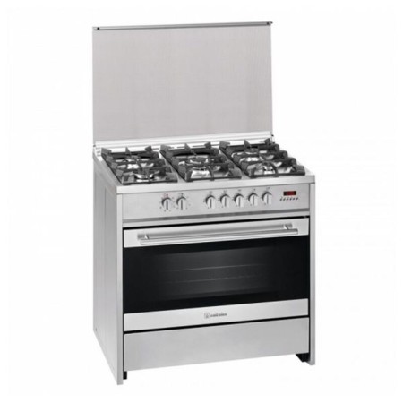 Cocina de Gas Meireles E910X 60 cm 115 L Blanco (5 Fogones)