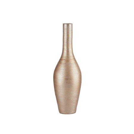 Vase Rayures Céramique Doré Perle (21 x 78 x 21 cm)