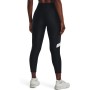 Mallas Deportivas de Mujer Under Armour Negro XS