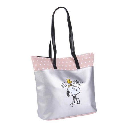 Sac Snoopy Argenté (38 x 32 x 13 cm)