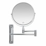 Miroir Grossissant Andrea House Extensible Chrome Argenté Métal (39 x 3 x 26,5 cm)