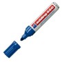 Rotulador permanente Edding 550 3-4 mm Azul (10 Unidades)