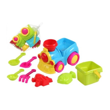 Set de Juguetes de Playa Train (8 pcs)