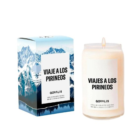 Bougie Parfumée GOVALIS Viaje a los Pirineos (500 g)