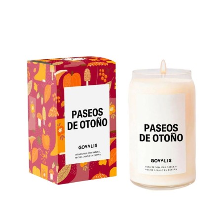 Vela Perfumada GOVALIS Paseos de Otoño (500 g)