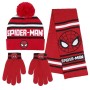 Bonnet, écharpe et gants Spiderman 200008059 Rouge