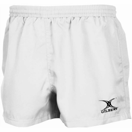 Pantalones Cortos Deportivos para Hombre Gilbert Saracen Blanco