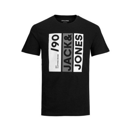 T-shirt à manches courtes homme Jack & Jones TEE SS CREW NECK 12221944 Noir