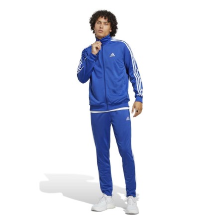 Survêtement pour Adultes Adidas 3S TR TT TS IC6761 Bleu Homme