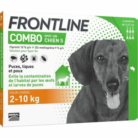 Pipette pour chien Frontline Combo 2-10 Kg 6 Unités