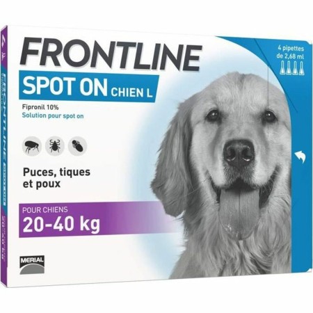 Pipeta para Perros Frontline Spot On 20-40 Kg 4 Unidades