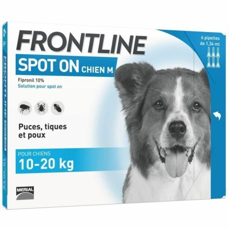 Pipeta para Perros Frontline Spot On 10-20 Kg 6 Unidades