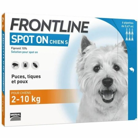 Pipeta para Perros Frontline Spot On 2-10 Kg 6 Unidades