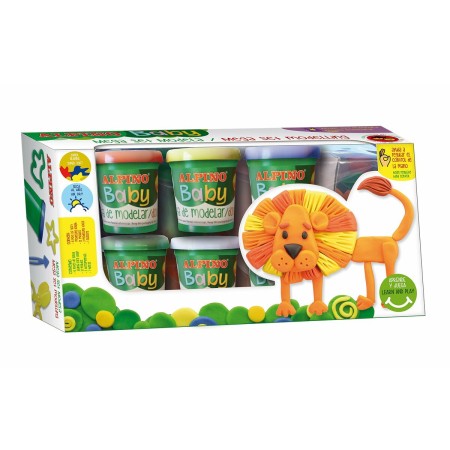 Juego de Plastilina Alpino Baby Animales