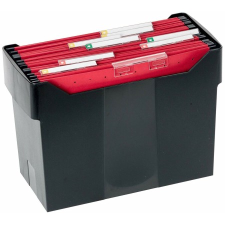 Caja de Archivo Archivo 2000 Archibox Negro (17 x 36,5 x 26 cm)