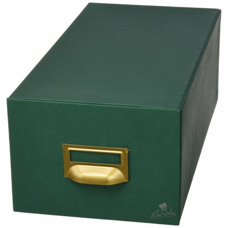 Archivador rellenable Mariola Verde (18 x 12,5 x 35 cm)