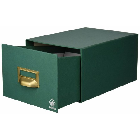 Archivador rellenable Mariola Verde (18 x 12,5 x 25 cm)