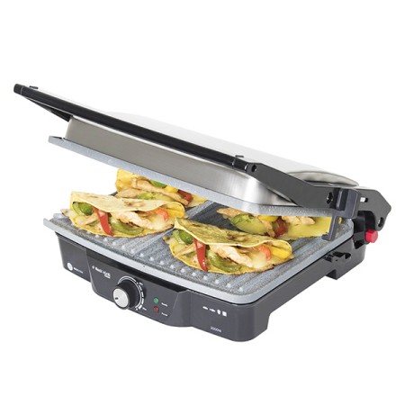 Plancha de Cocina Cecotec Parrilla electrica Rock'nGrill 200W